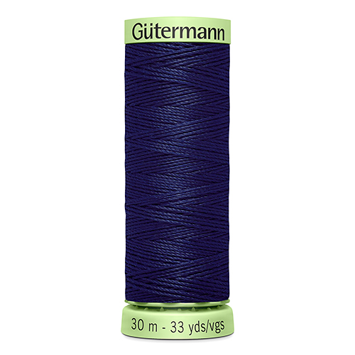 Нить Top Stitch 30/30 м для декоративной отстрочки, 100% полиэстер Gutermann (310, т.синий)