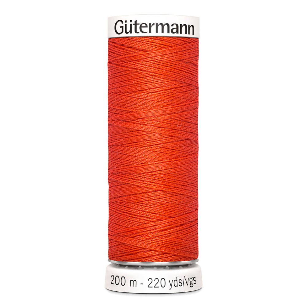Нить Sew-All 100/200 м для всех материалов, 100% полиэстер Gutermann (155, кирпичный)