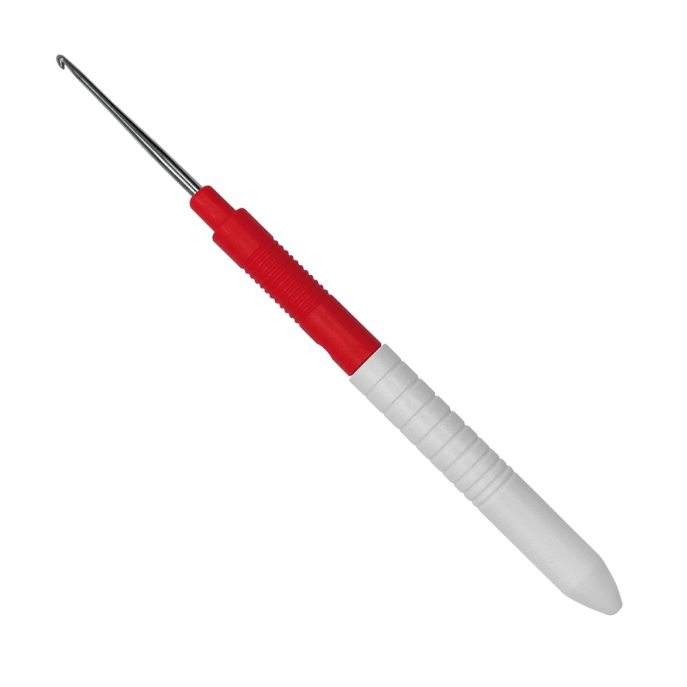 Крючок вязальный Addi, экстратонкий с ручкой, №1.75, 13 см