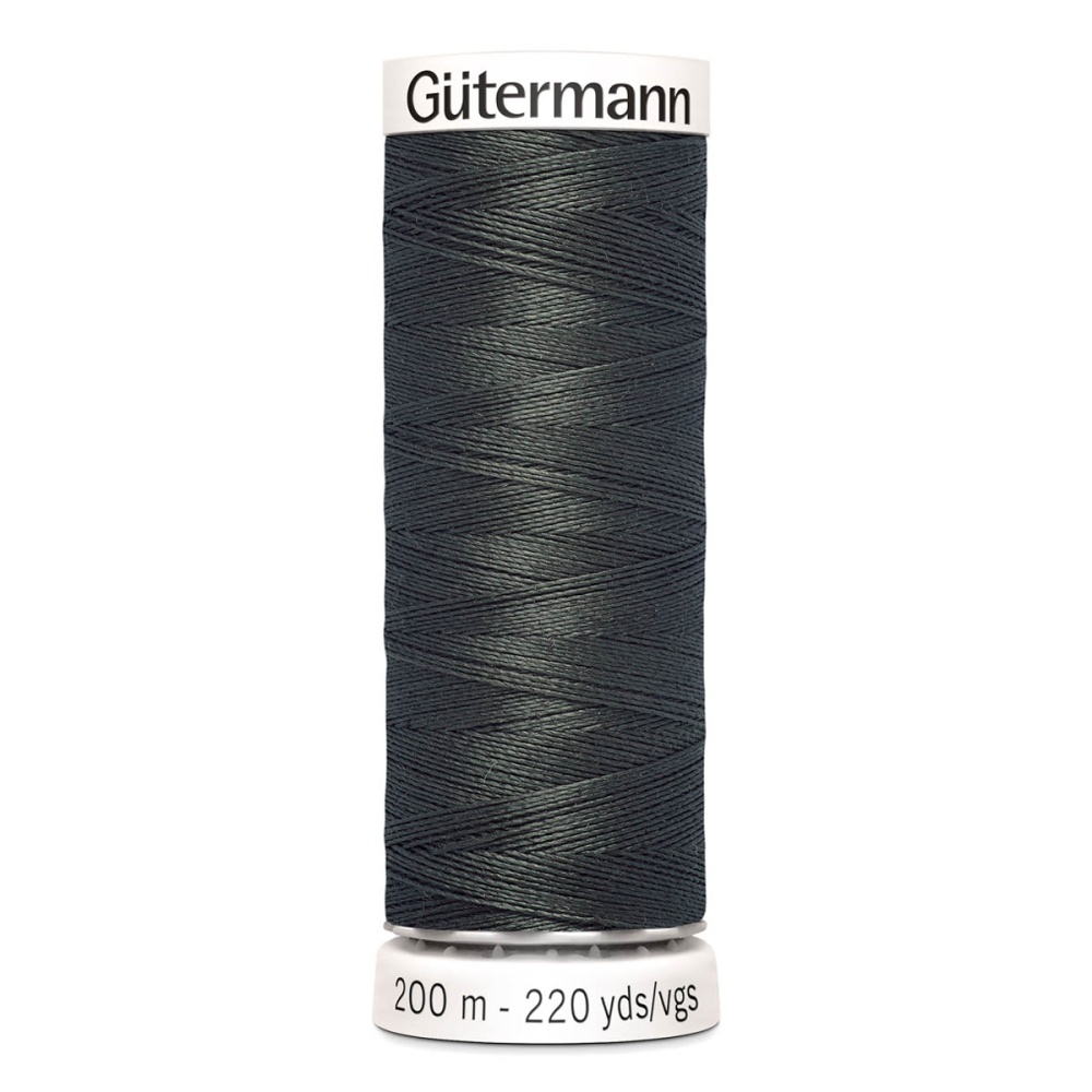 Нить Sew-All 100/200 м для всех материалов, 100% полиэстер Gutermann (636, коричневый)