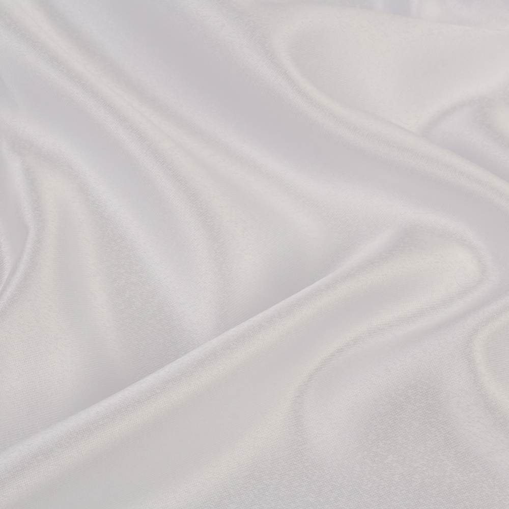Скатертная ткань Гладкая однотонная с во пропиткой ш-320 (С1-1, белый)