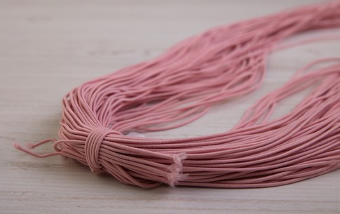 Резина шляпная 1,5мм цветная  (36, т.розовый)