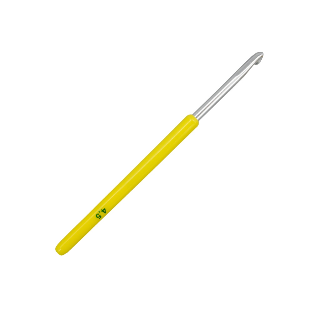 Крючки для вязания с пласт.ручкой   (4,5мм)