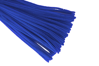 Проволока синельная, 6*300мм (40шт) (28405,(А019) синий)