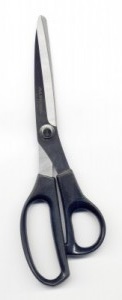 Ножницы "Aurora" раскройные для левшей и правшей 23 см AU 103-90