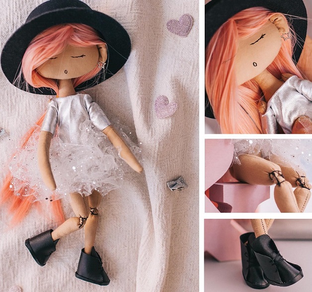 Интерьерная кукла "Анжелика", набор для шитья 15,6*22,4*5,2см