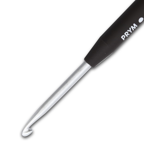 Крючок SOFT вязальный с мягкой ручкой, алюминий 4,0 * 14 Prym