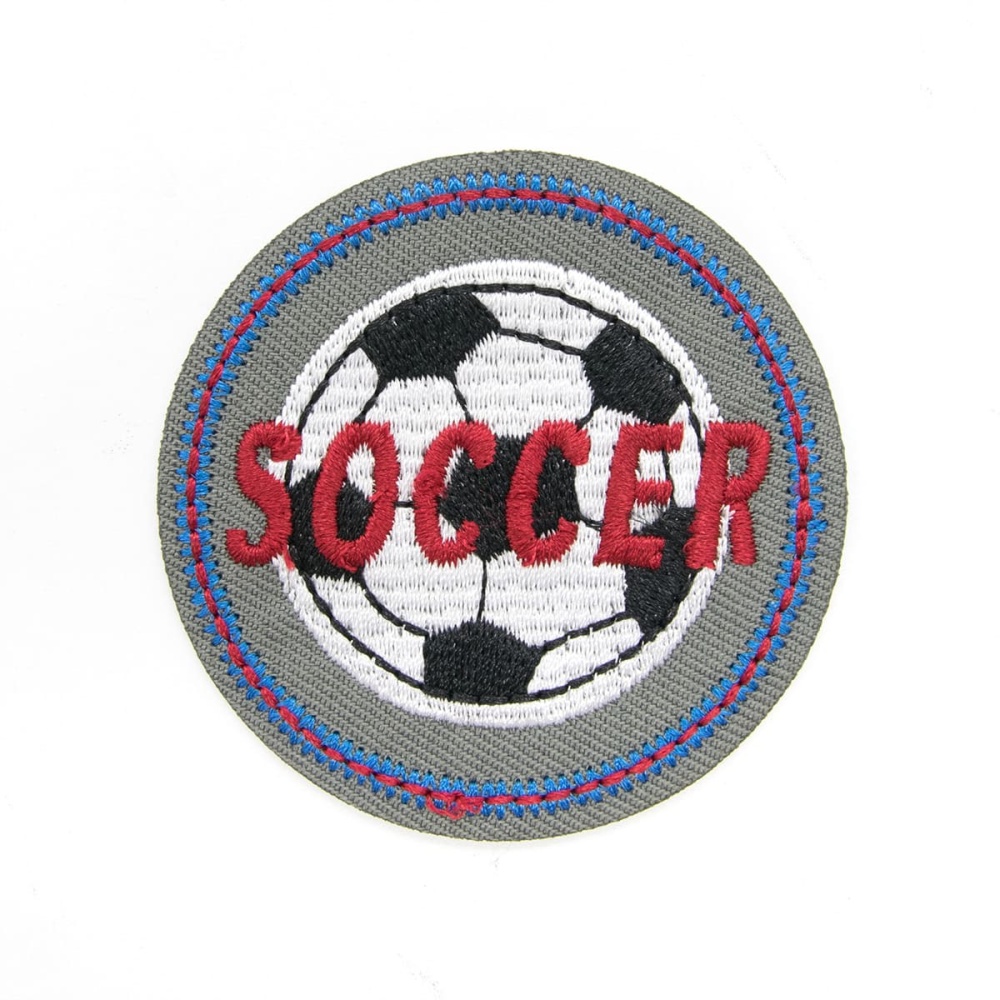Термоаппликация 'Эмблема 'Soccer', 5.8см, Hobby&Pro