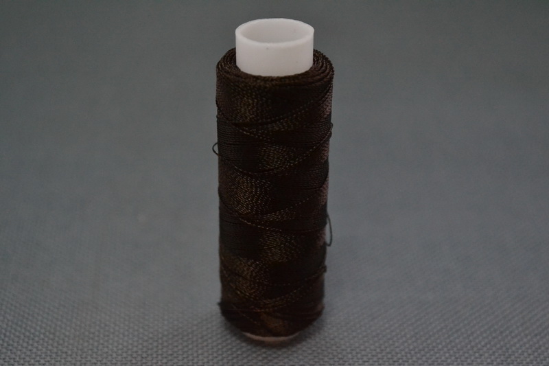 Нитки шелк для ручной вышивки Китай  (340, т.коричневый)