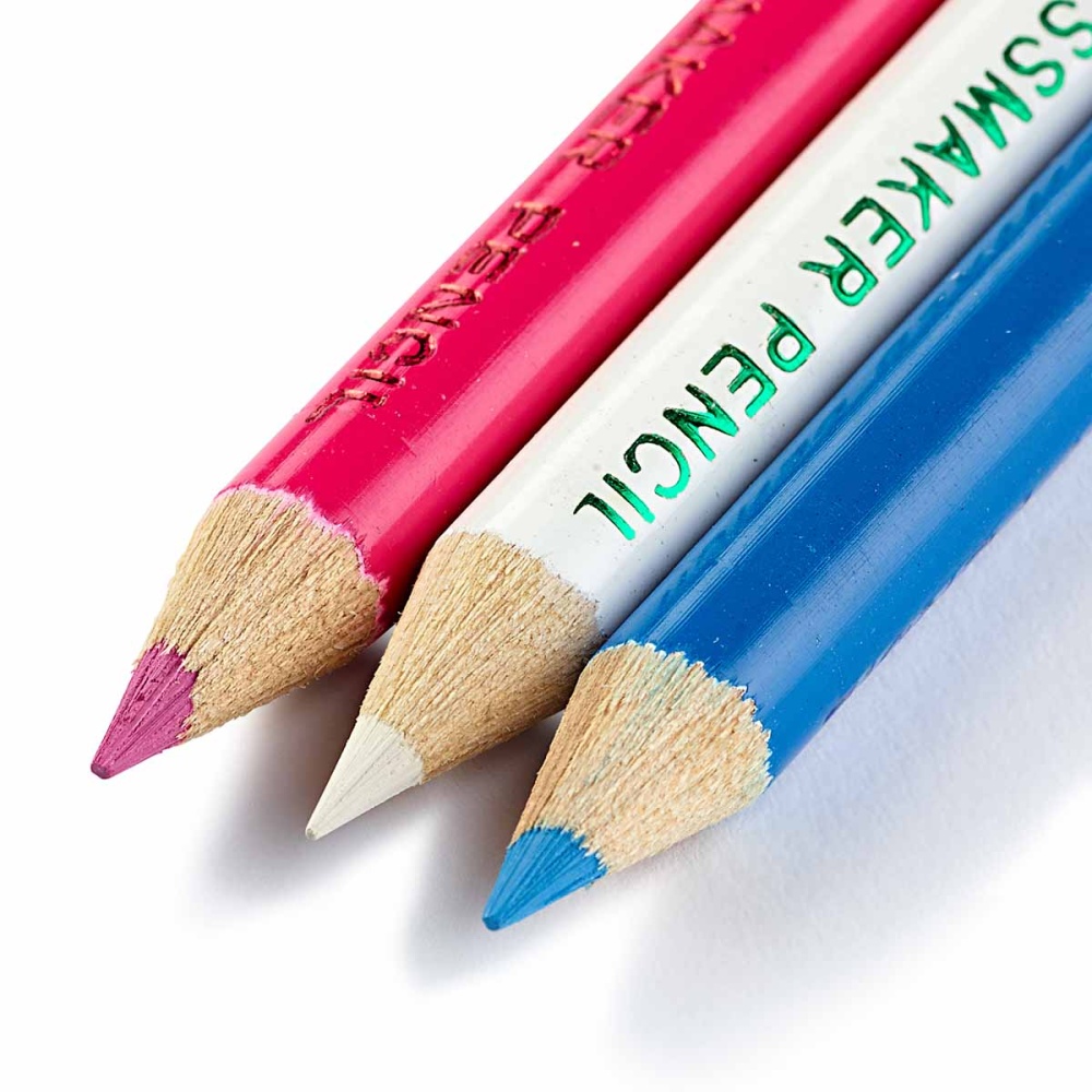 Меловые карандаши 11 см белый/розовый Prym**