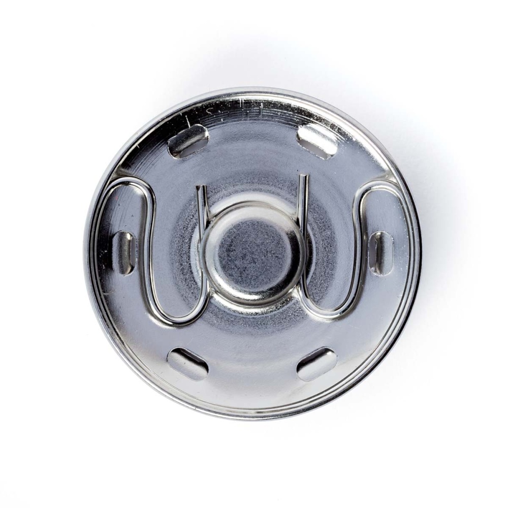 Пришивные кнопки (латунь) серебрист. 30мм Prym   