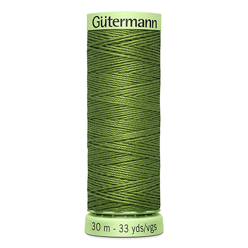 Нить Top Stitch 30/30 м для декоративной отстрочки, 100% полиэстер Gutermann (283, оливковый)