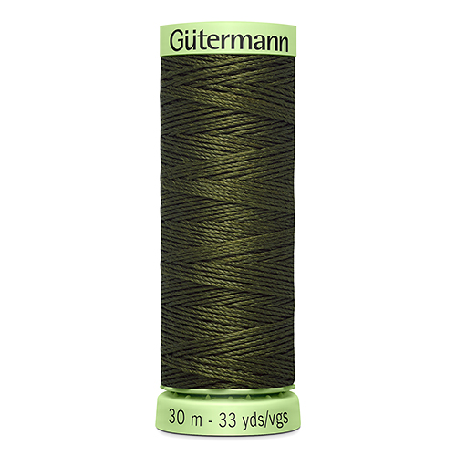 Нить Top Stitch 30/30 м для декоративной отстрочки, 100% полиэстер Gutermann (531, т.коричневый)