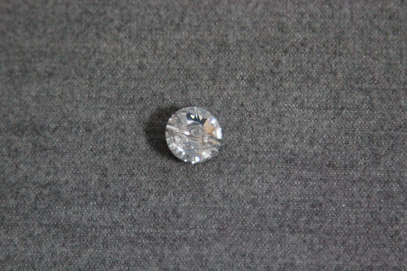 Стразы №3015 14мм пуговица-страза "SWAROVSKI" круг (белый кристал)