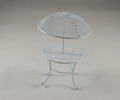Зонтик Y-610 со столиком (6х10 см),металл. 32234