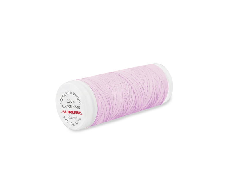 Нить Aurora Cotton №50/3 180м вощеные 100% хлопок (20872)