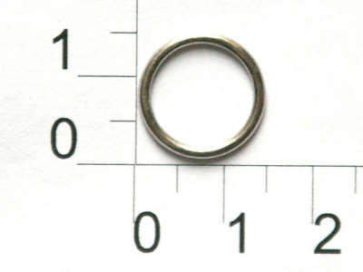 Кольцо для бретелек металл 1 часть 12мм 2пары (никель)
