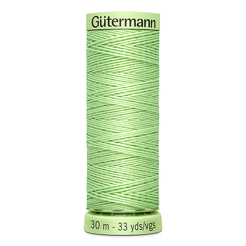 Нить Top Stitch 30/30 м для декоративной отстрочки, 100% полиэстер Gutermann (152, св.зеленый)