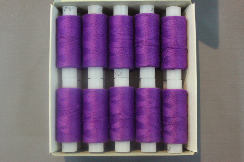 Нитки 45лл 200м  (1808, фиолетовый)