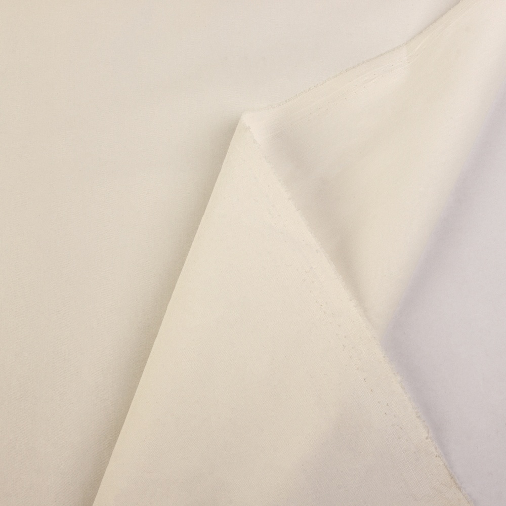 Джинса стрейч рубашечная однотонная 42799 (1, белый)