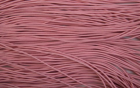 Резина шляпная 1,5мм цветная  (36, т.розовый)