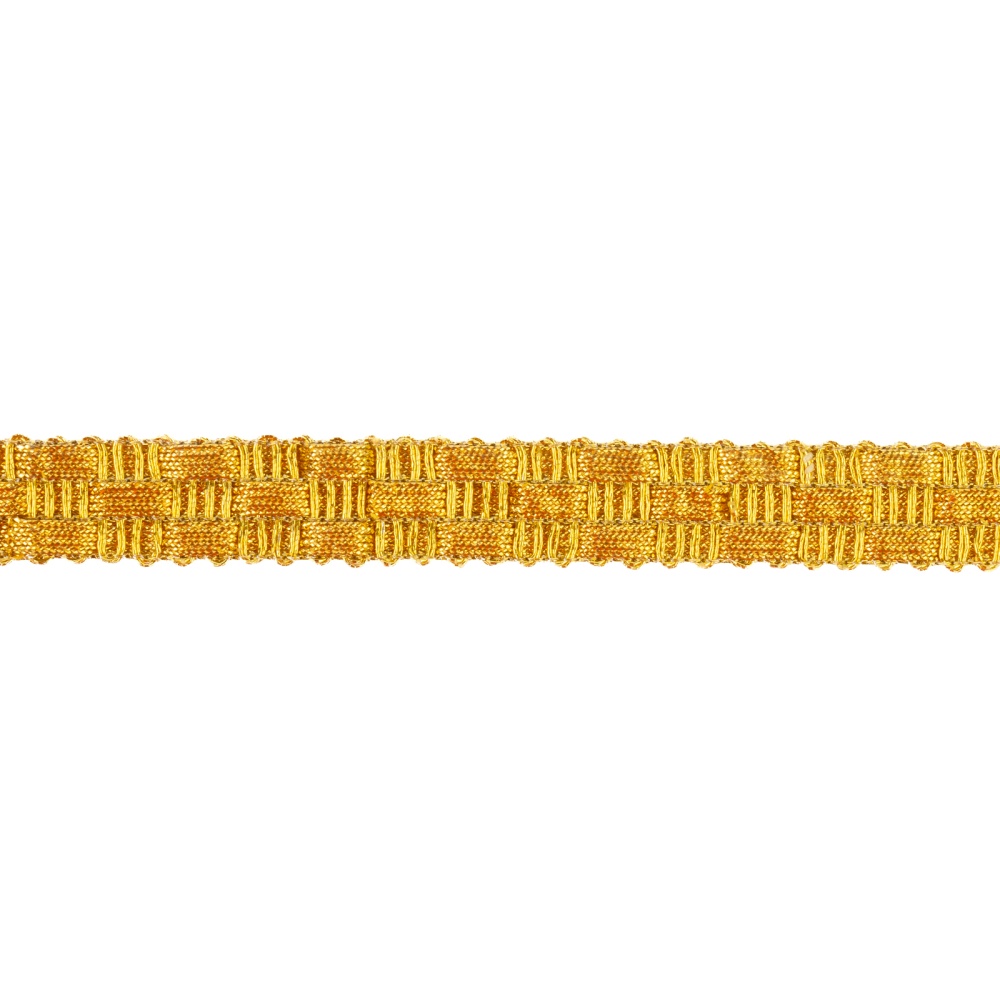 Тесьма №1212 золото/серебро  10506 (1, золото)