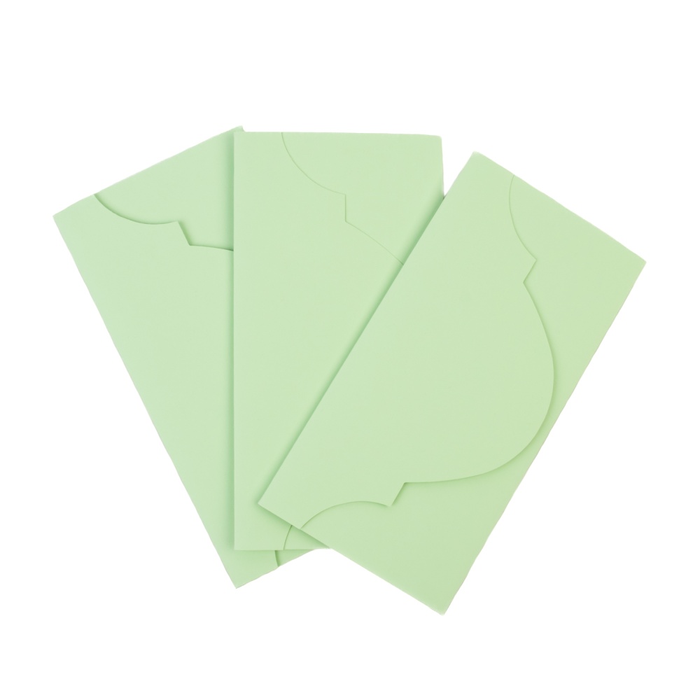 Основа для подарочного конверта №5 комлпект 3шт (004, св.зеленый)
