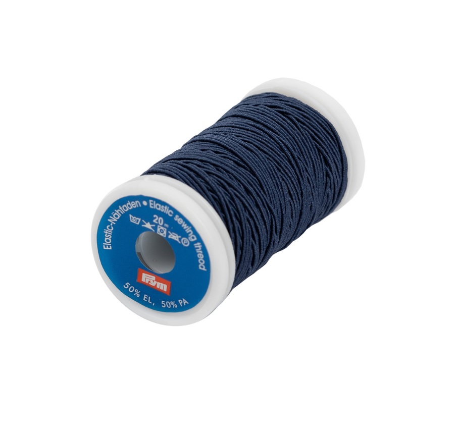 Эластичная нить для шитья, 0,5 мм /темно-синий цв. Prym