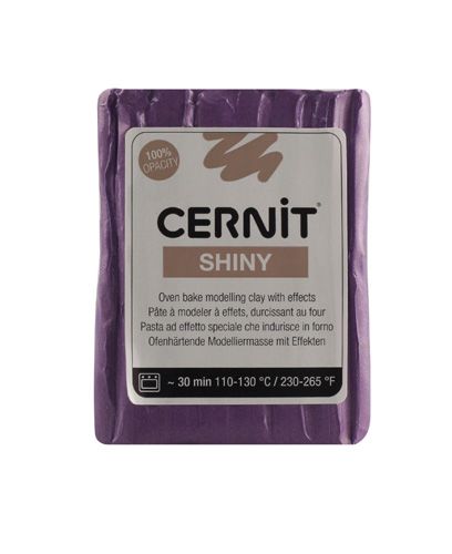 Пластика Cernit SHINY блестящий 56гр (900, фиолетовый)