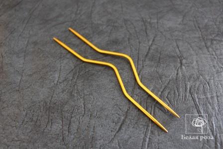 Спицы для вязания кос малые 130*2,5 мм (уп=2шт)