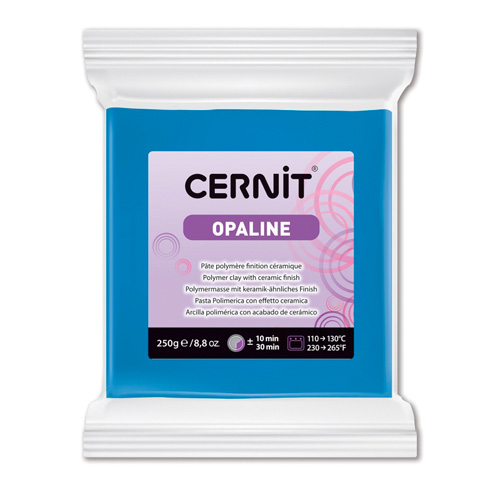 Пластика полимерная запекаемая 'Cernit OPALINE' 56 гр.  (261, первичный синий)