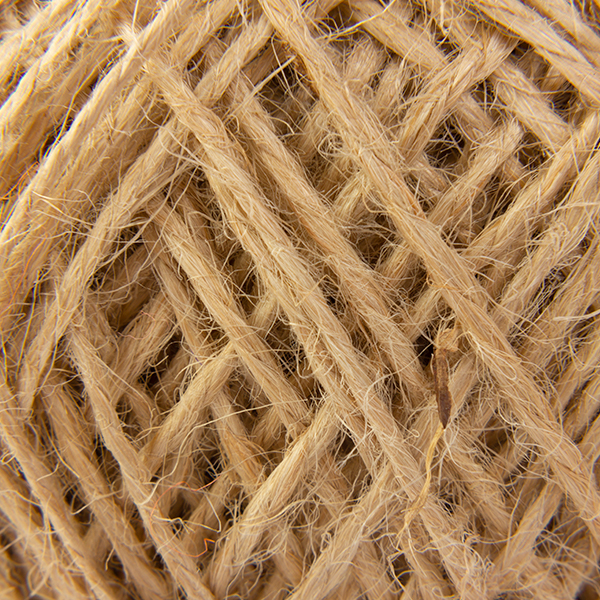 Пряжа для ручного вязания "Кавандоли" 100% Джут 100г/180м (442, натуральный)