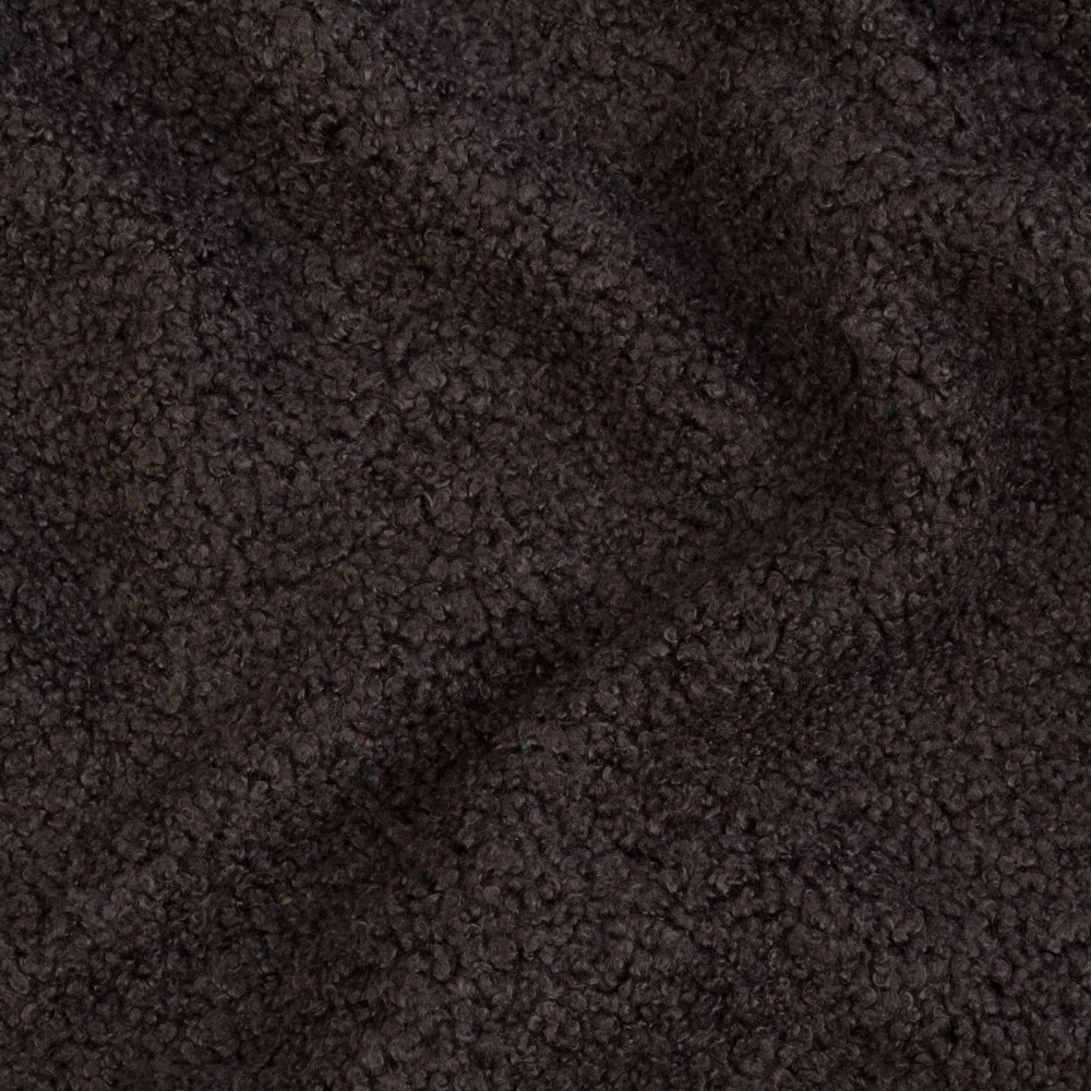 Мех однотонный барашек 43935 (1, черный)