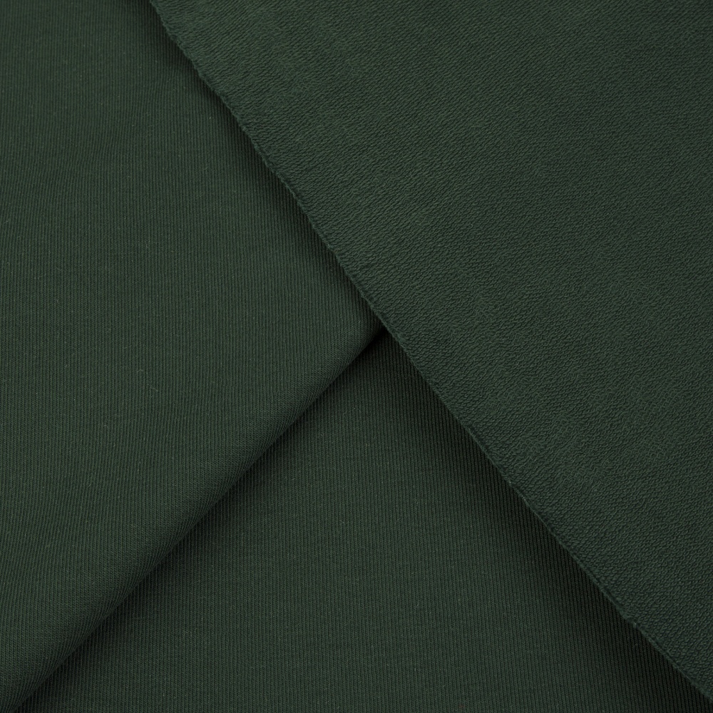 Футер 2-х нит. петля пенье    3508 (79/2,  т.зеленый)