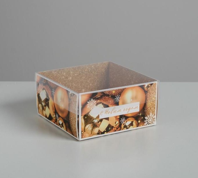 Коробка с PVC крышкой «Волшебство!», 12 х 6 х 11,5 см 
