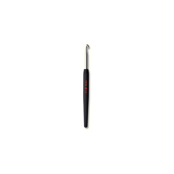 Крючок SOFT вязальный с мягкой ручкой, алюминий 3,5 * 14 Prym