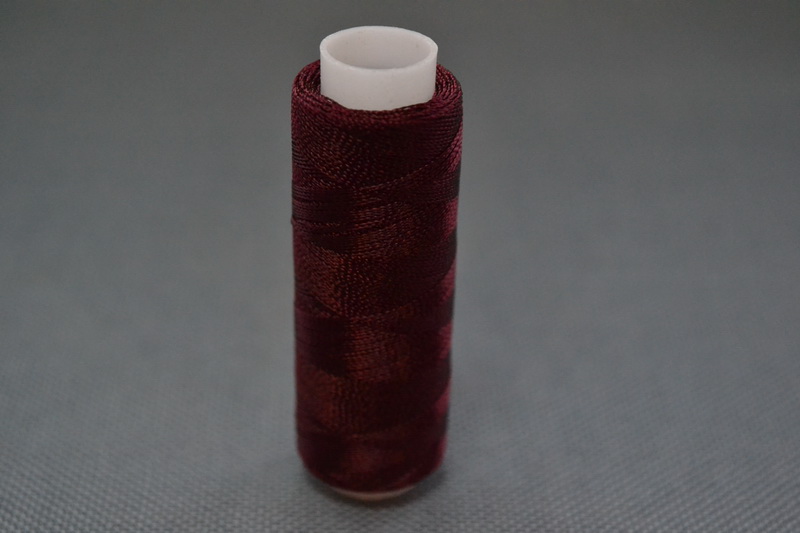 Нитки шелк для ручной вышивки Китай  (318, т.бордо)