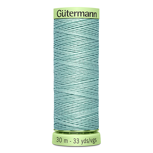 Нить Top Stitch 30/30 м для декоративной отстрочки, 100% полиэстер Gutermann (929, св.зеленый)