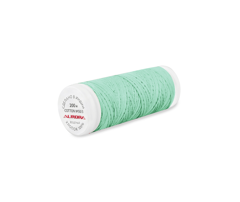 Нить Aurora Cotton №50/3 180м вощеные 100% хлопок (21141)
