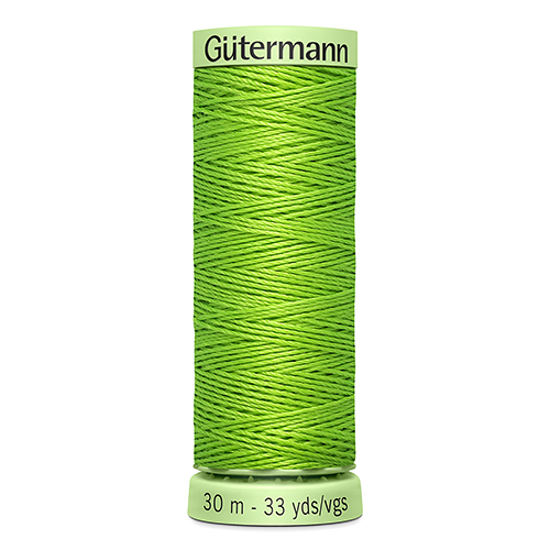 Нить Top Stitch 30/30 м для декоративной отстрочки, 100% полиэстер Gutermann (336, св.зеленый)