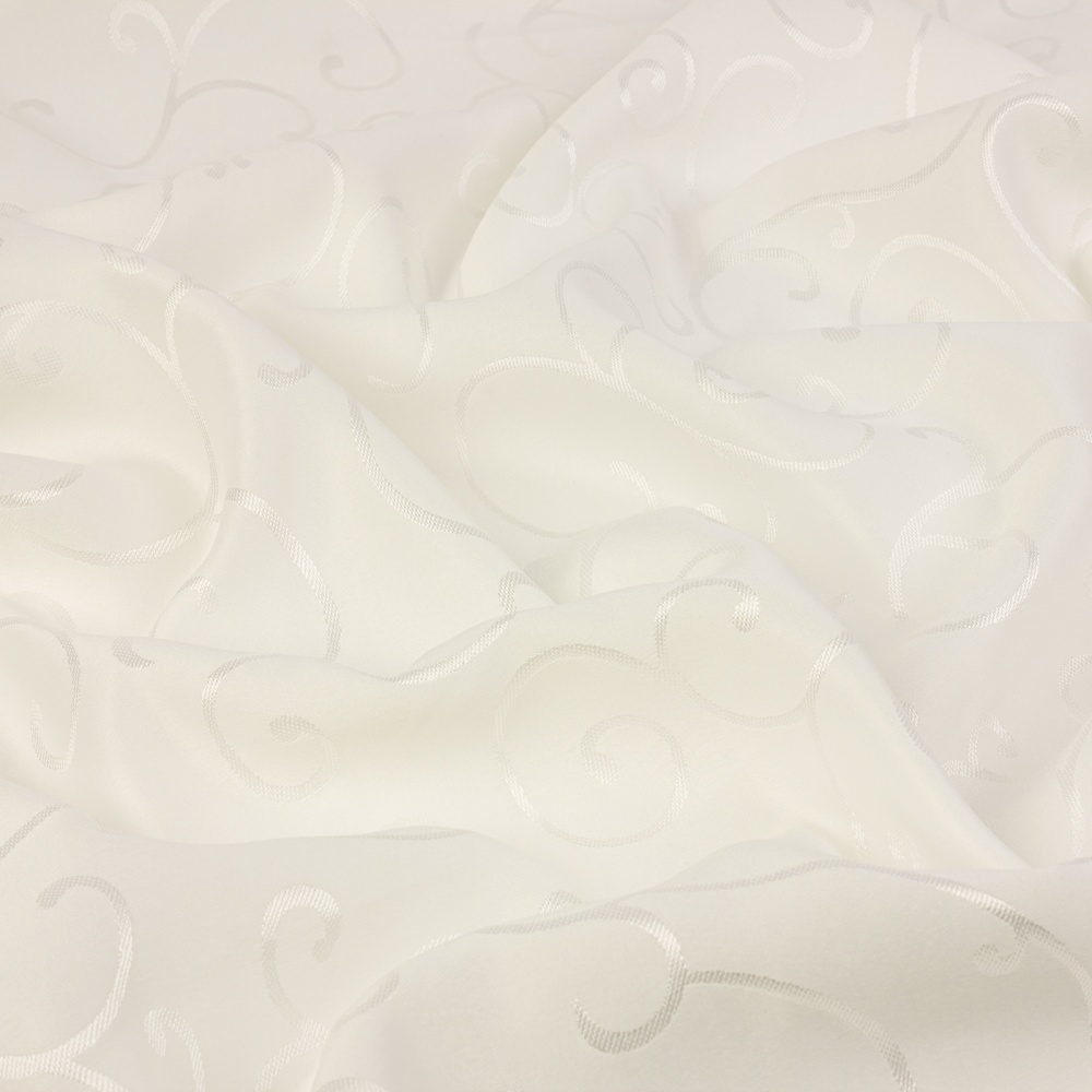 Скатерная ткань с водоотталкивающей пропиткой ш-320  43028 (2, молочный)