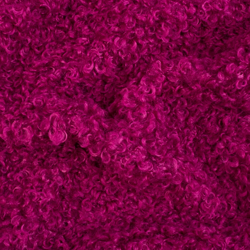 Мех однотонный каракуль 43944 (5, пурпурный)