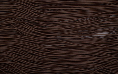 Резина шляпная 1,5мм цветная  (04, т.коричневый)