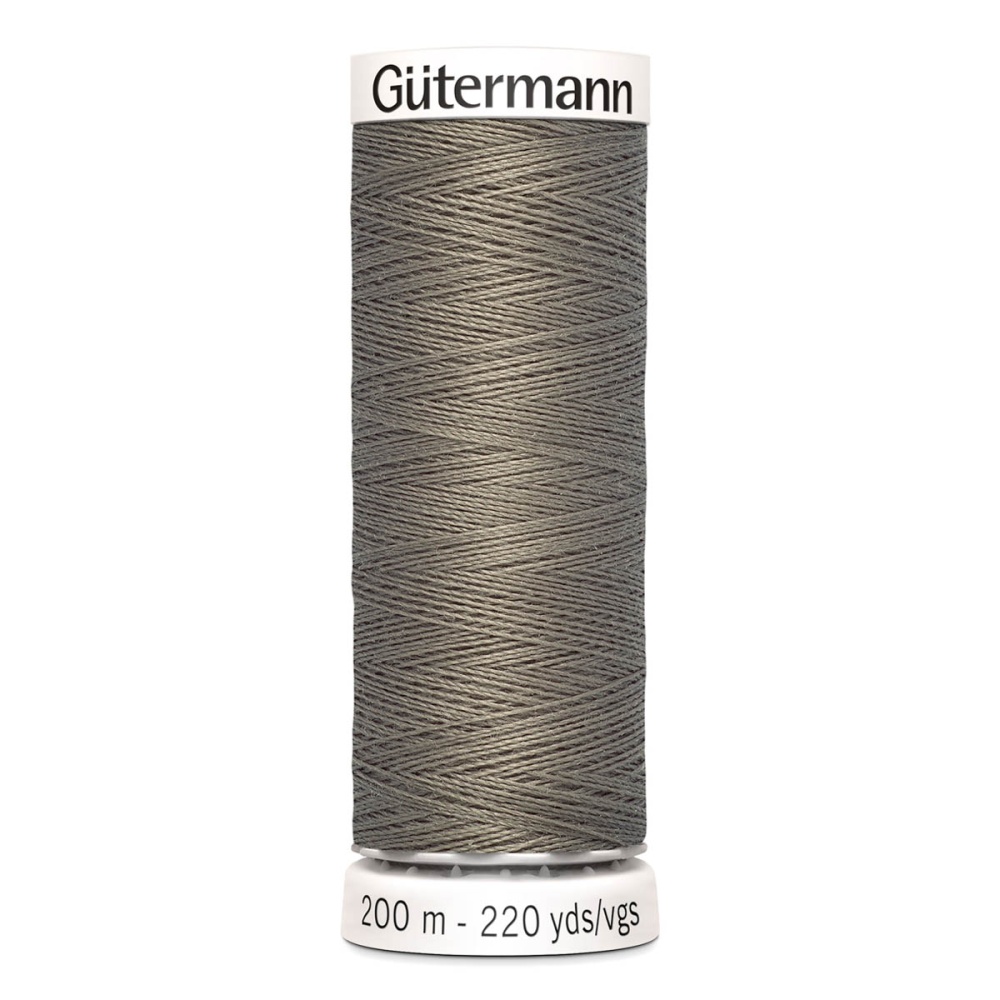 Нить Sew-All 100/200 м для всех материалов, 100% полиэстер Gutermann (241, св.коричневый)