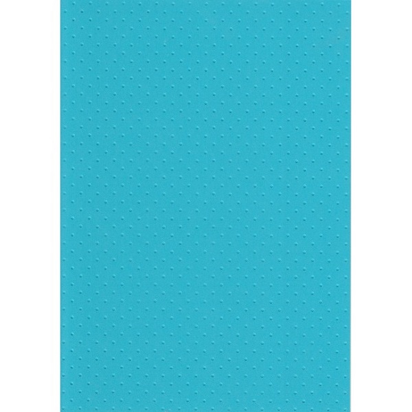 Бумага с рельефным рисунком "Точки" комплект 3 листа. (12, яр.голубой)