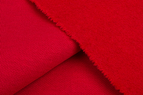 Футер 3х нитка с начесом рулон пенье   3284 (44 (ТТ13), красный)