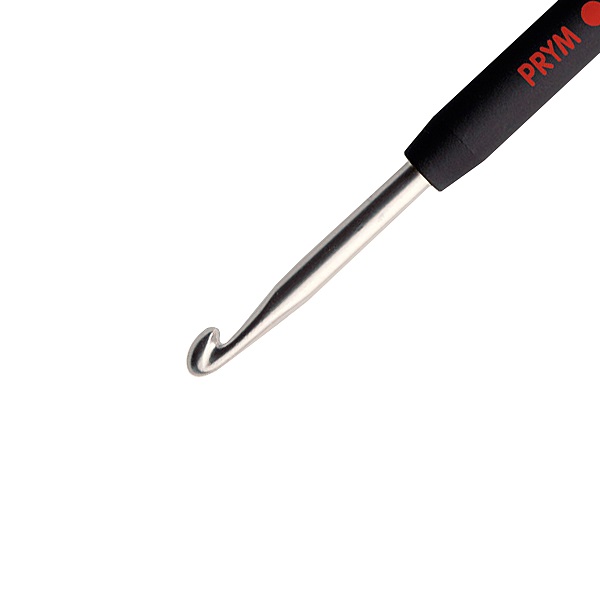 Крючок SOFT вязальный с мягкой ручкой, алюминий 5,0 * 14 Prym