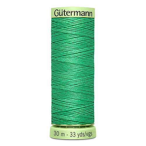 Нить Top Stitch 30/30 м для декоративной отстрочки, 100% полиэстер Gutermann (401, св.зеленый)