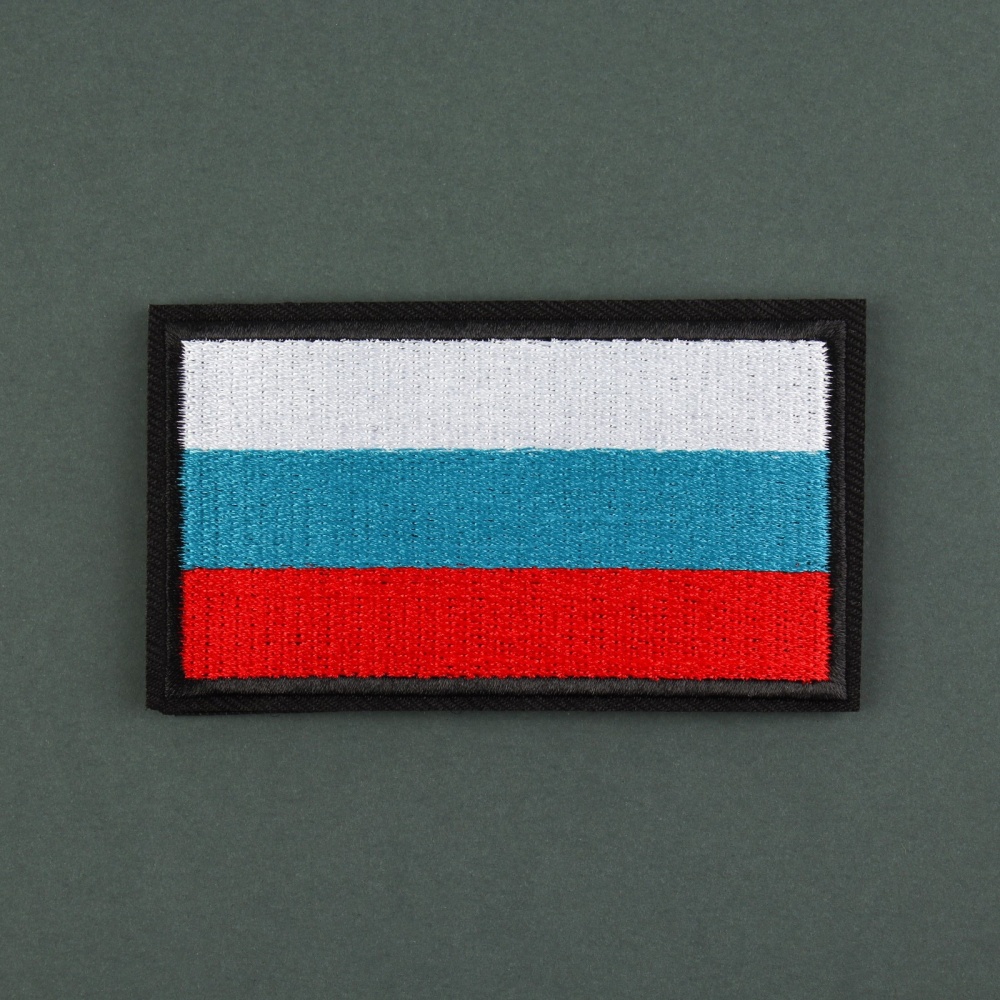 Шеврон на липучке «Флаг России», 9 × 5 см