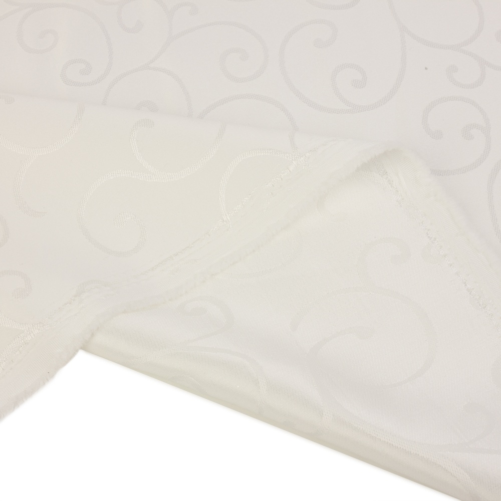 Скатерная ткань с водоотталкивающей пропиткой ш-320  43028 (2, молочный)